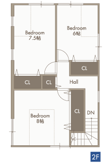 SLIT30_KN間取り2階